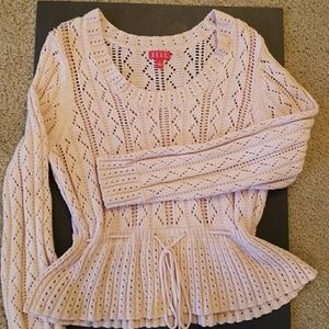 Elle knit sweater size XL